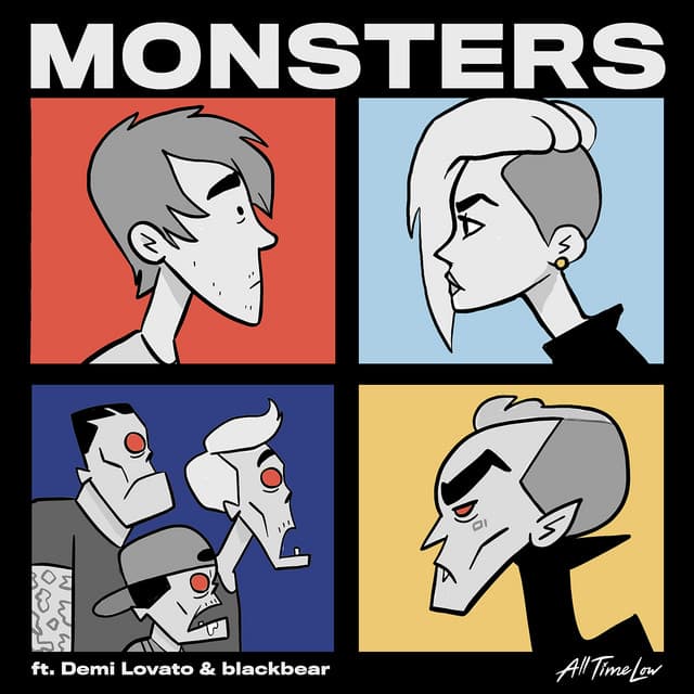 Monsters (feat. blackbear) cover art