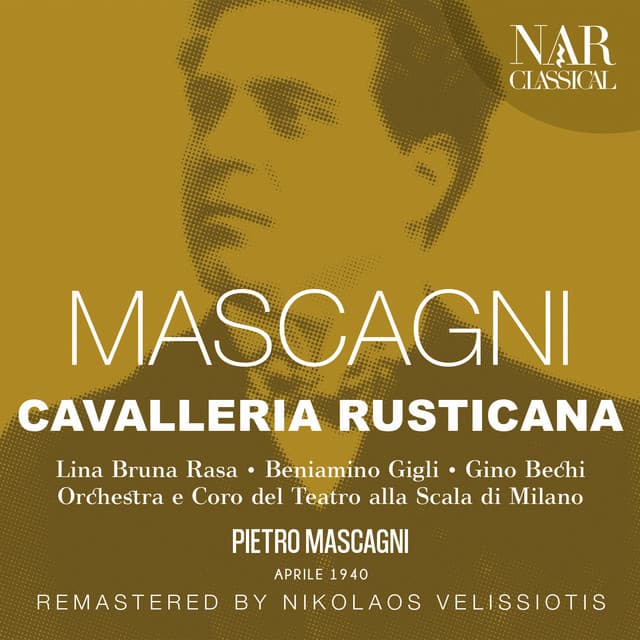 MASCAGNI: CAVALLERIA RUSTICANA cover art