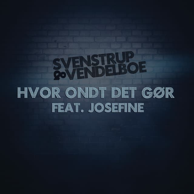 Hvor Ondt Det Gør cover art