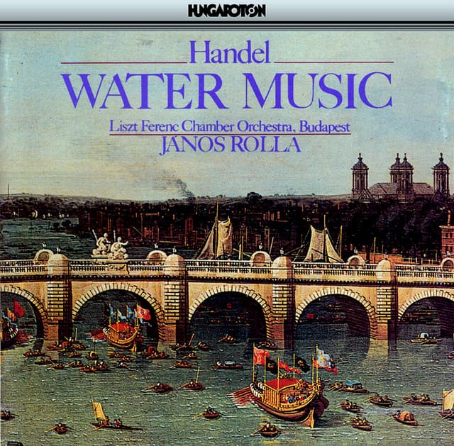 Handel: Water Music Suites Nos. 1-3 cover art