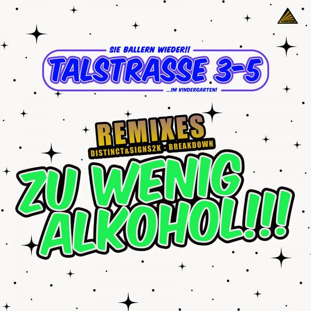 Zu wenig Alkohol - Distinct & Signs2K Remix Radio Edit cover art