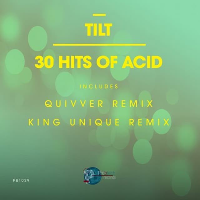 30 Hits Of Acid feat. G-Man cover art