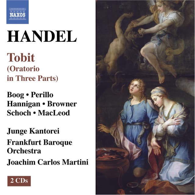 Handel: Tobit cover art