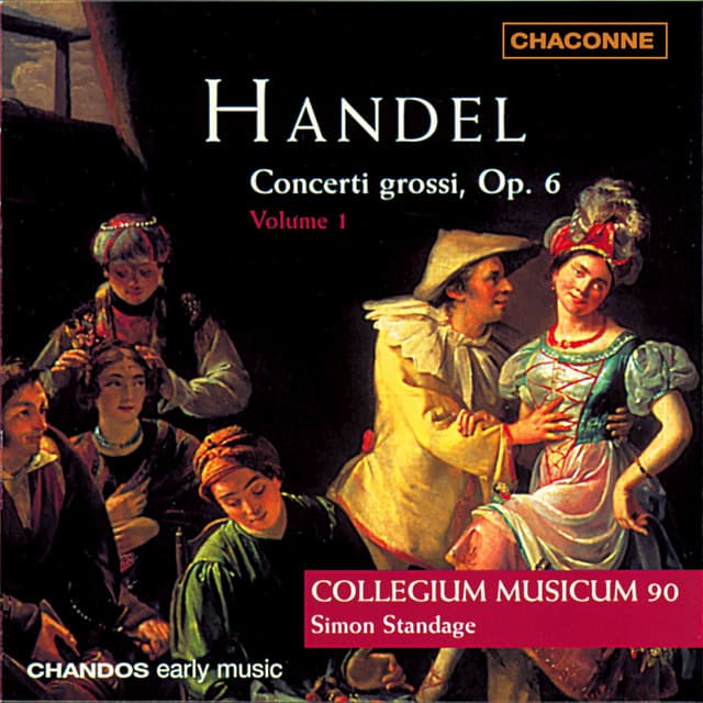 Handel: Concerti Grossi, Op. 6, Vol. 1 cover art
