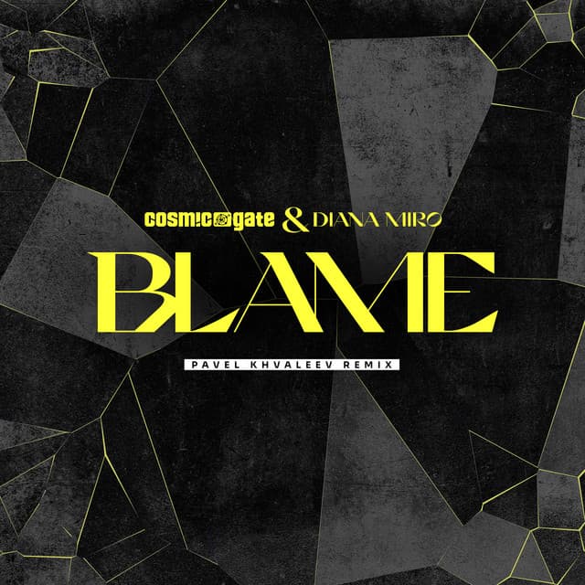 Blame - Pavel Khvaleev Remix cover art