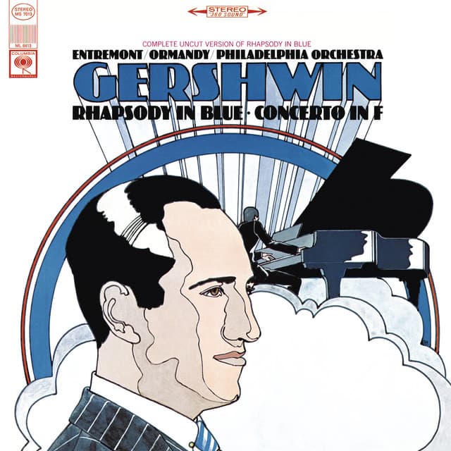 Gershwin: Concerto in F for Piano and Orchestra & Rhapsody in Blue cover art