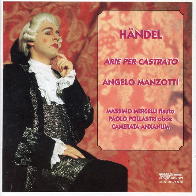Händel: Arie per castrato cover art