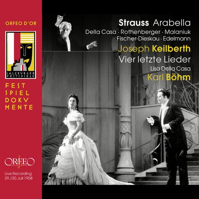R. Strauss: Arabella, Op. 79, TrV 263 & 4 Letzte Lieder, TrV 296 (Live) cover art