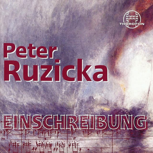 "Einschreibung", Sechs Stücke für großes Orchester: Stück 1 cover art
