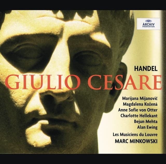 Giulio Cesare in Egitto, HWV 17 / Atto secondo: No. 17 Aria e Recitativo "V'adoro, pupille" / "Non ha in cielo il Tonante" - Live cover art