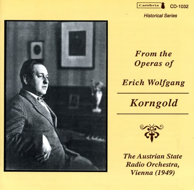 Die tote Stadt, Op. 12, Act I: Gluck, das mir verblieb cover art