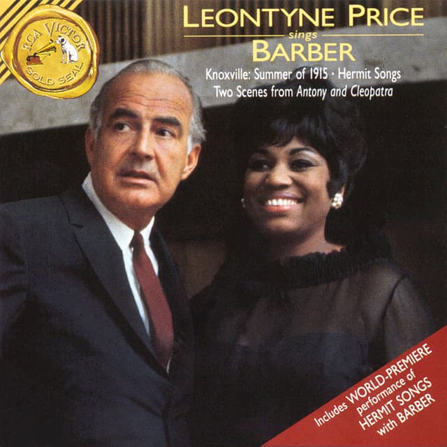 Leontyne Price Sings Barber cover art