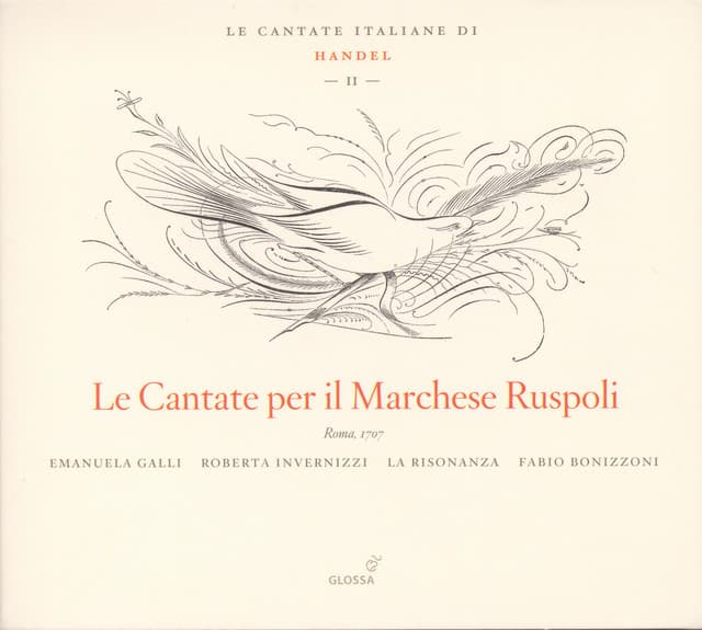 Handel, G.F.: Italian Cantatas, Vol. 2 - Hwv 79, 105, 142, 171, 173 cover art