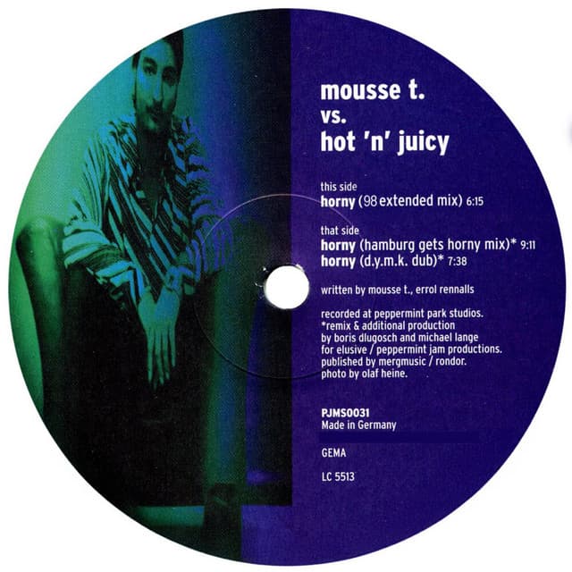 Horny (98 Extended Mix) cover art
