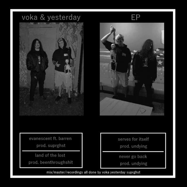 voka & yesterday EP cover art