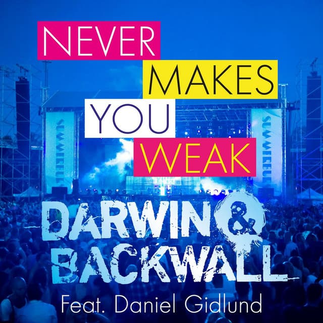 Never Makes You Weak (Summerburst)(feat. Daniel Gidlund)(Radio Edit) cover art