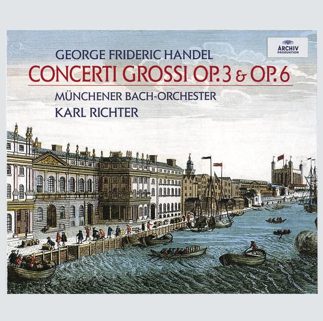 Concerto grosso in G Major, Op. 3, No. 3, HWV 314: III. Adagio cover art