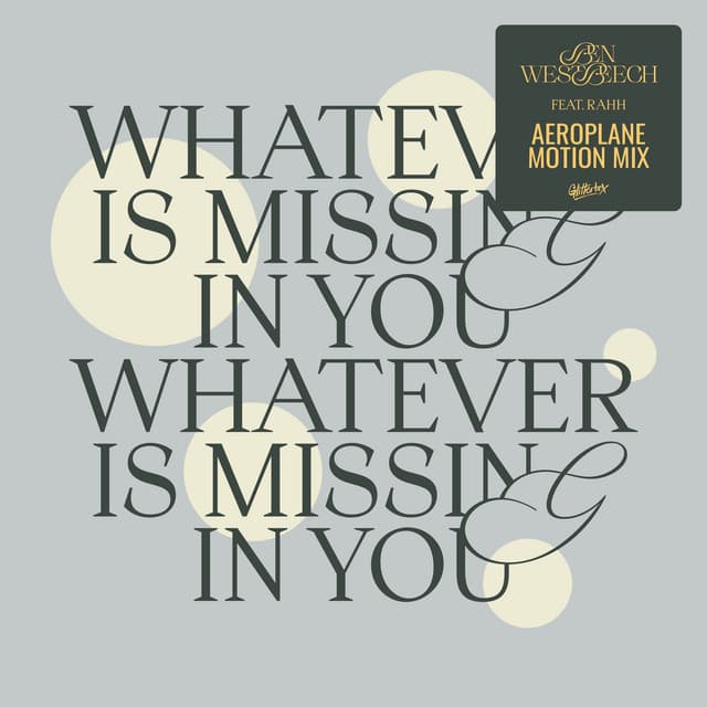 Whatever Is Missing In You cover art
