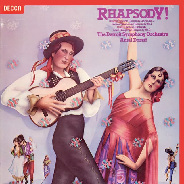 Rhapsodies: Liszt, Enescu, Dvořák & Ravel cover art