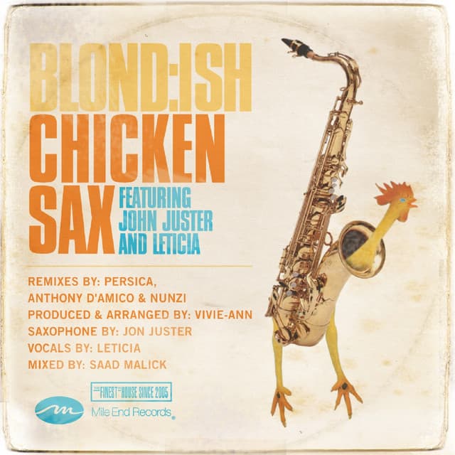 Chicken Sax - Anthony D'Amico & Nunzi Remix cover art