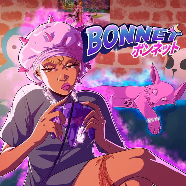 Bonnet cover art