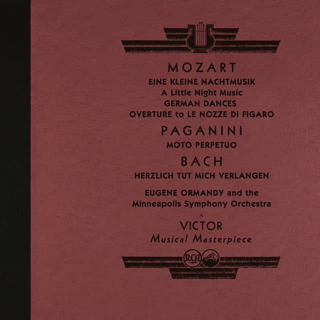 Mozart: Eine kleine Nachtmusik & German Dances - Works by Paganini and Bach (2022 Remastered Version) cover art
