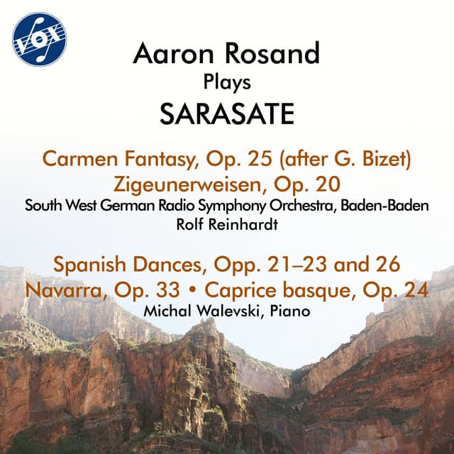 Carmen Concert Fantasy, Op. 25 (After Bizet) cover art