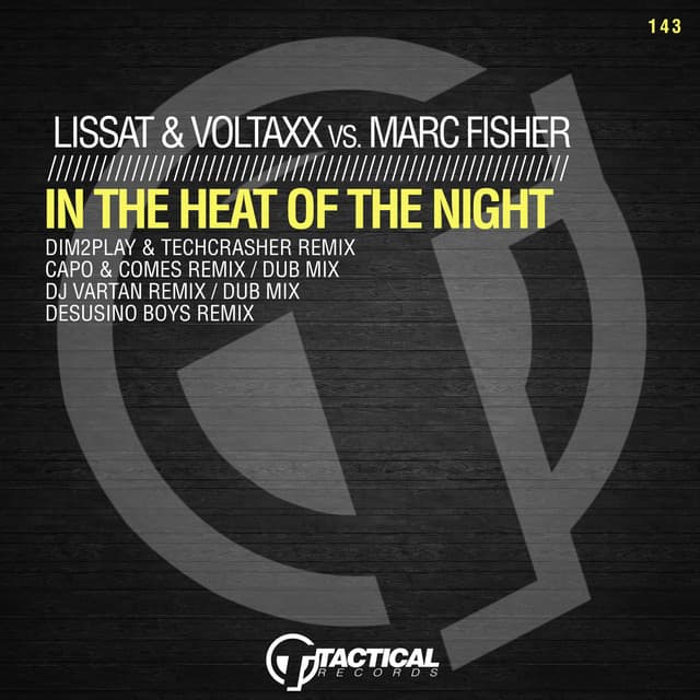 Heat Of The Night - Dim2Play & Techcrasher Remix cover art