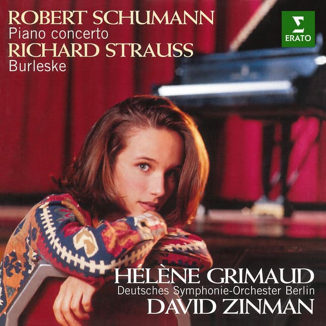 Schumann: Piano Concerto, Op. 54 - Strauss: Burleske cover art