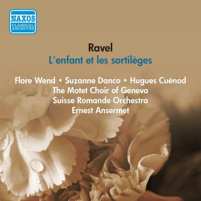 Ravel, M.: Enfant Et Les Sortileges (L') (Ansermet) (1954) cover art