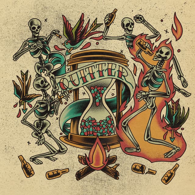 Quitter cover art