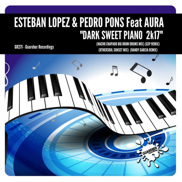 Dark Sweet Piano 2K17 - Nacho Chapado Big Room Drums Mix cover art