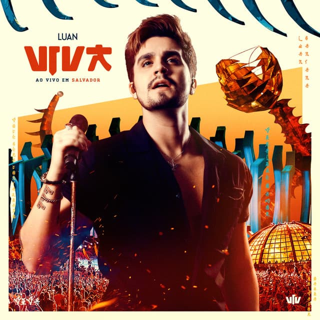 água com açúcar - ao vivo cover art