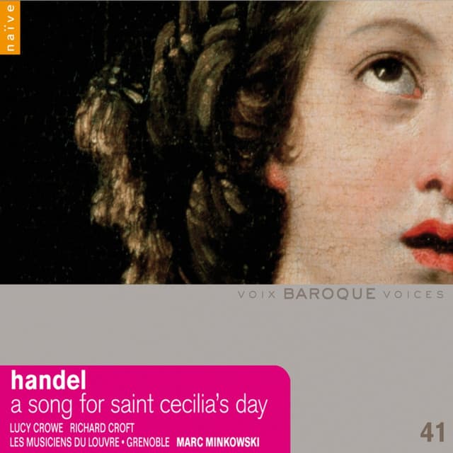 Handel: Ode for St. Cecilia's Day cover art