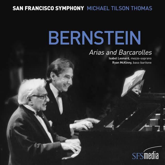 Bernstein: Arias and Barcarolles cover art