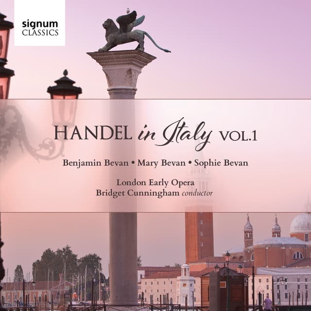 Handel in Italy, Vol. 1 cover art