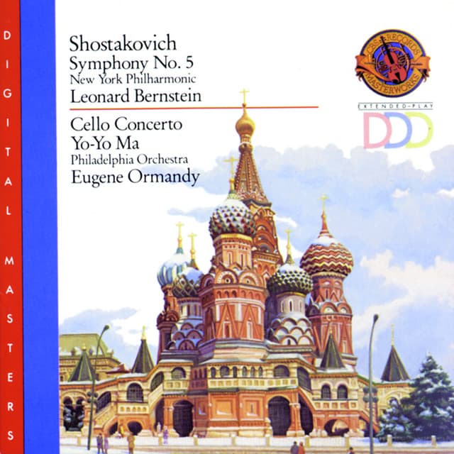 Shostakovich: Symphony No. 5 & Cello Concerto No. 1 cover art