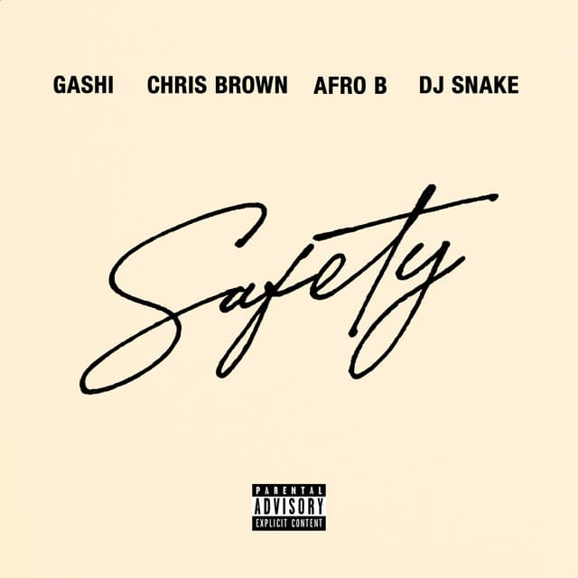 Safety 2020 (feat. Chris Brown, Afro B & DJ Snake) cover art