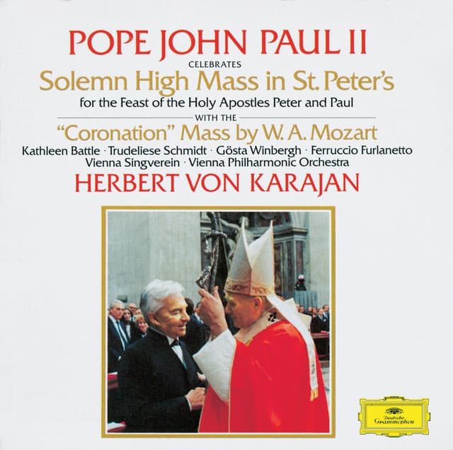Mass in C Major, K. 317 "Coronation Mass": VI. Agnus Dei – Spoken Papal Blessing - Live cover art