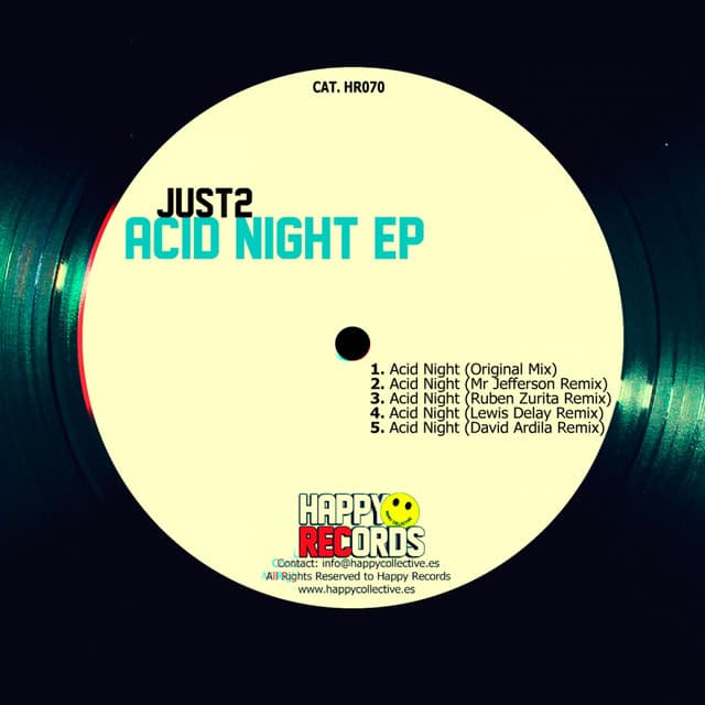 Acid Night - Ruben Zurita Remix cover art