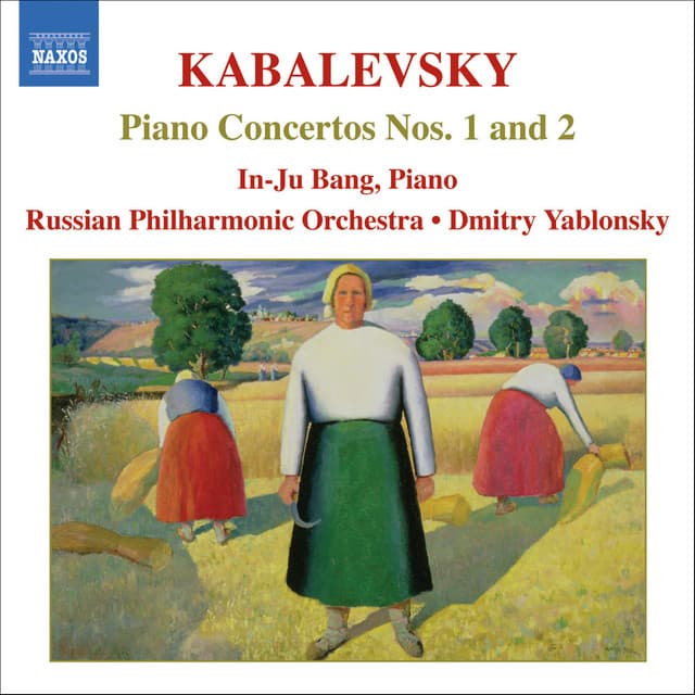 Kabalevsky: Piano Concertos Nos. 1 and 2 cover art