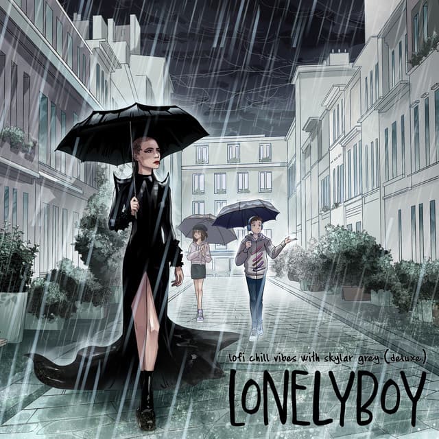 lofi chill vibes with skylar grey (deluxe) cover art