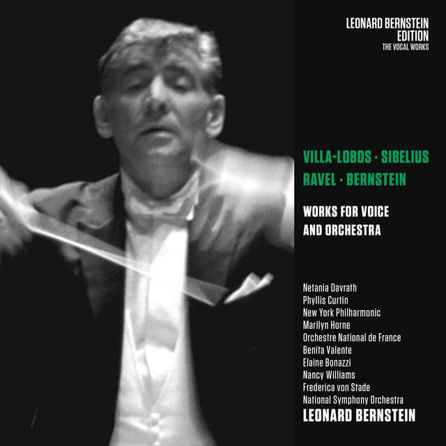 Villa-Lobos: Bachiana brasileira No. 5, W 389 - Sibelius: Luonnotar, Op. 70 - Ravel: Shéhérazade cover art
