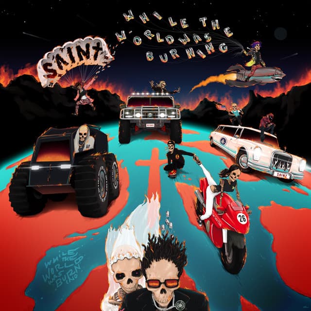 While The World Was Burning cover art