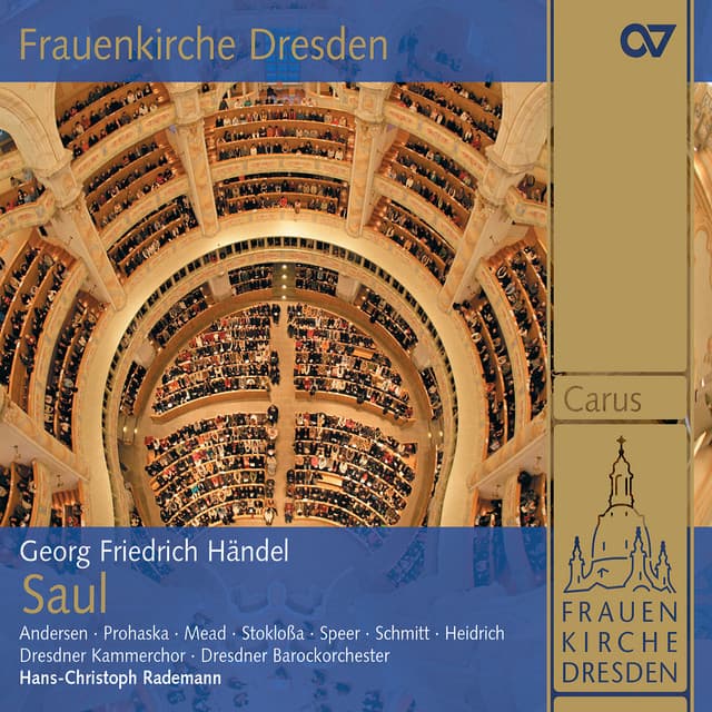 Saul, HWV 53 / Act 1: 6. Recitative. "He comes" - 7. Air. "O Godlike Youth!" cover art
