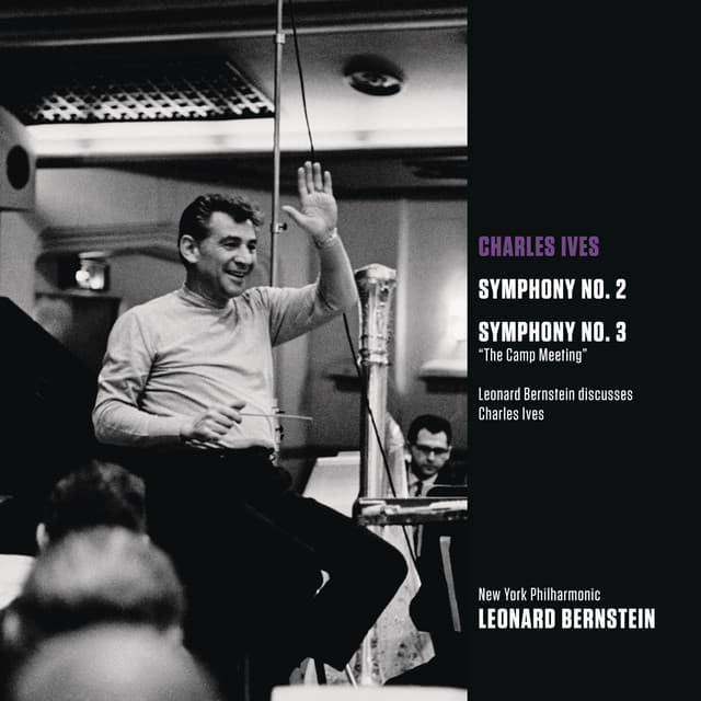 Leonard Bernstein Discusses Charles Ives cover art