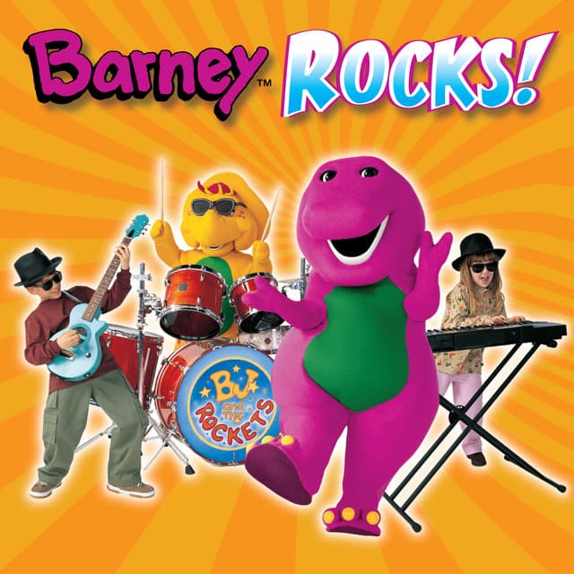 Barney Rocks! cover art