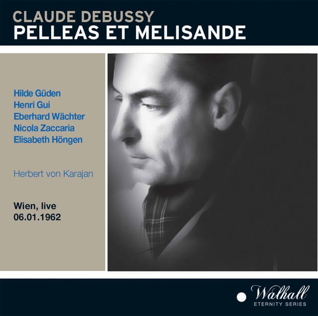 Pelléas et Mélisande live 1962 Herbert von Karajan cover art