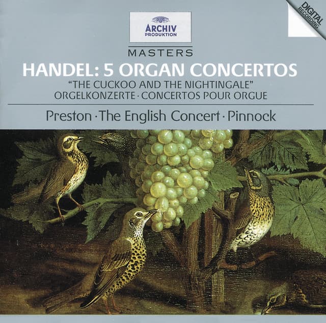 Organ Concerto in G Minor, Op. 7 No. 5, HWV 310: I. Allegro ma non troppo e staccato cover art