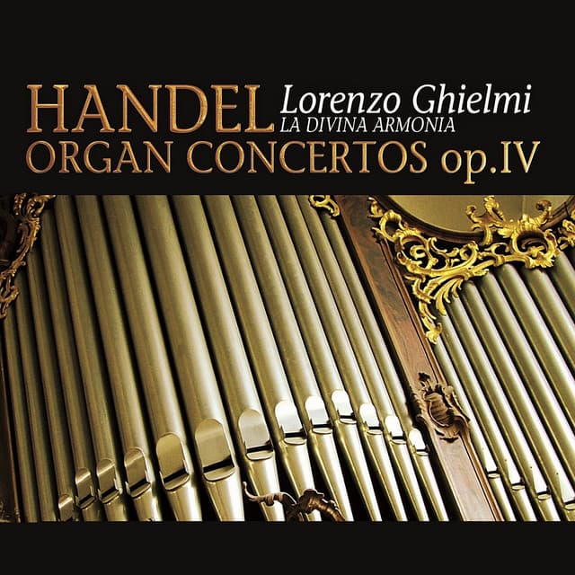 Concerto for lute and harp in B flat major, op 4/6, HWV 294: I. Andante Allegro cover art